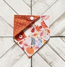 Load image into Gallery viewer, Fall Latte Pet Bandana
