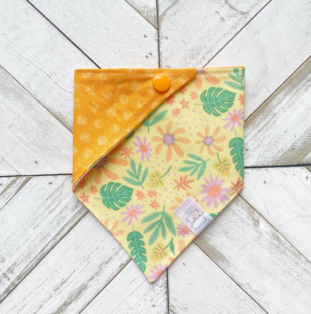 Tropical Garden Pet Bandana