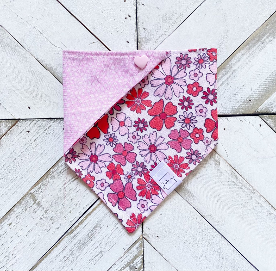 Flowers of Love Pet Bandana