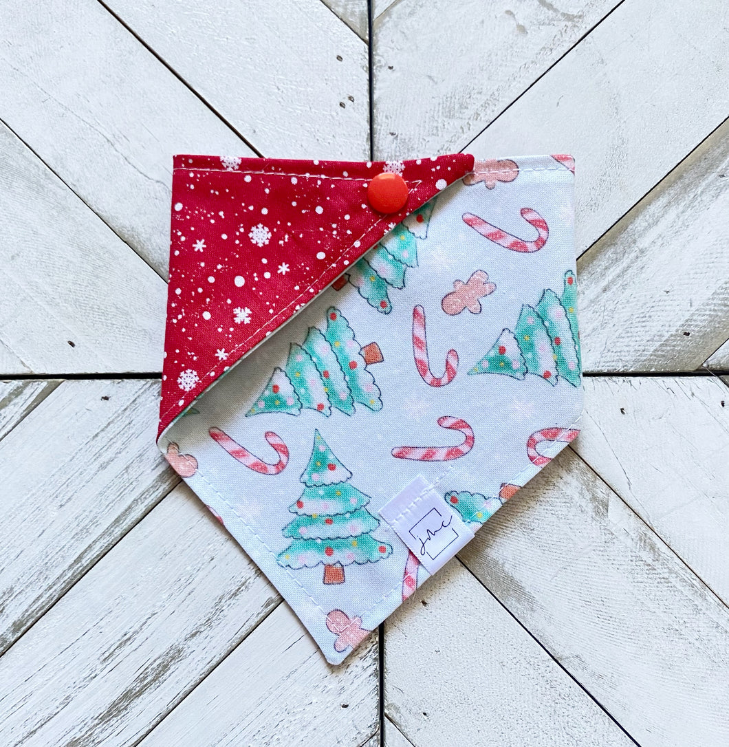Candy Cane Lane Pet Bandana