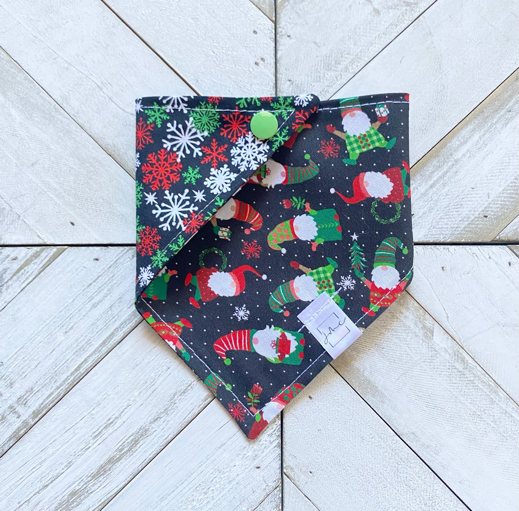 Christmas Gnome Pet Bandana