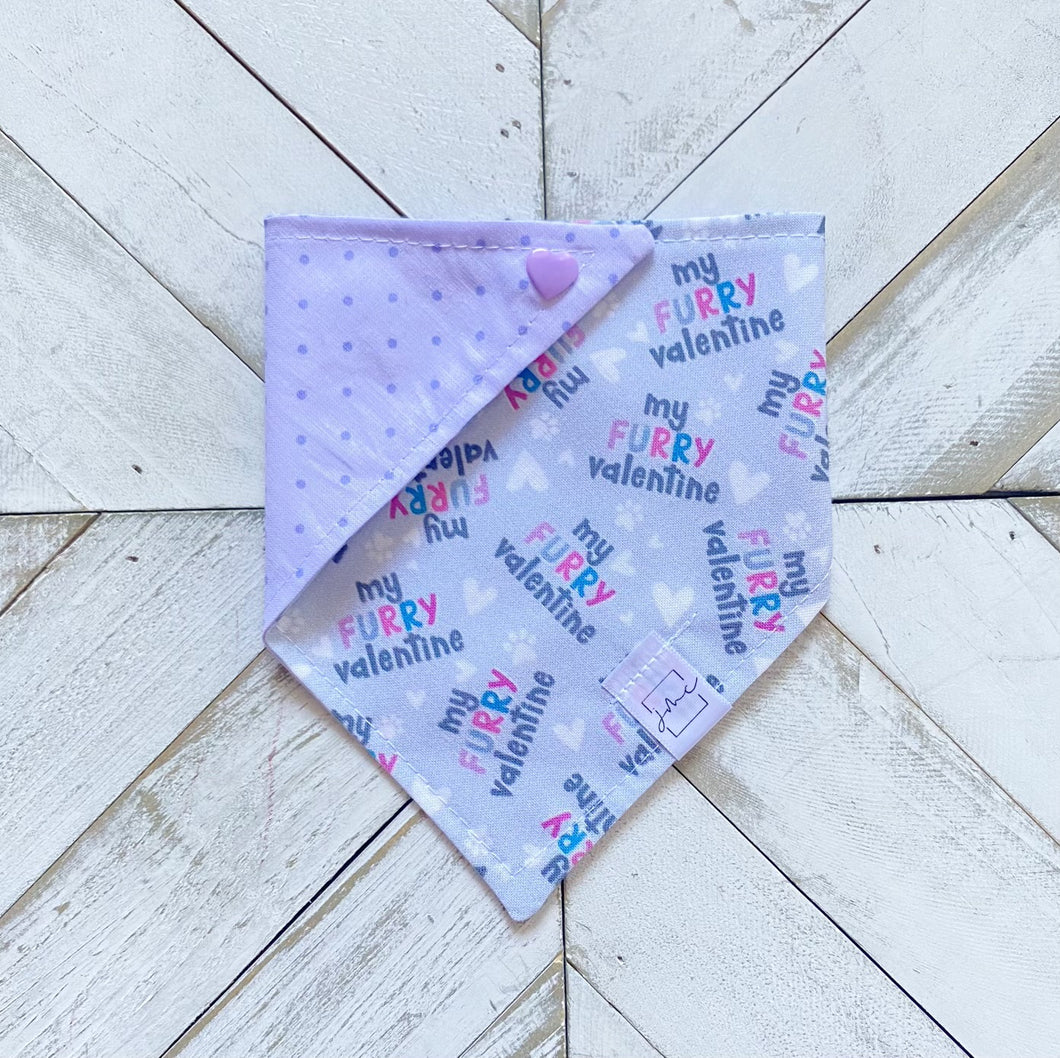 My Furry Valentine Pet Bandana