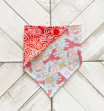Load image into Gallery viewer, Seafood Boil Pet Bandana
