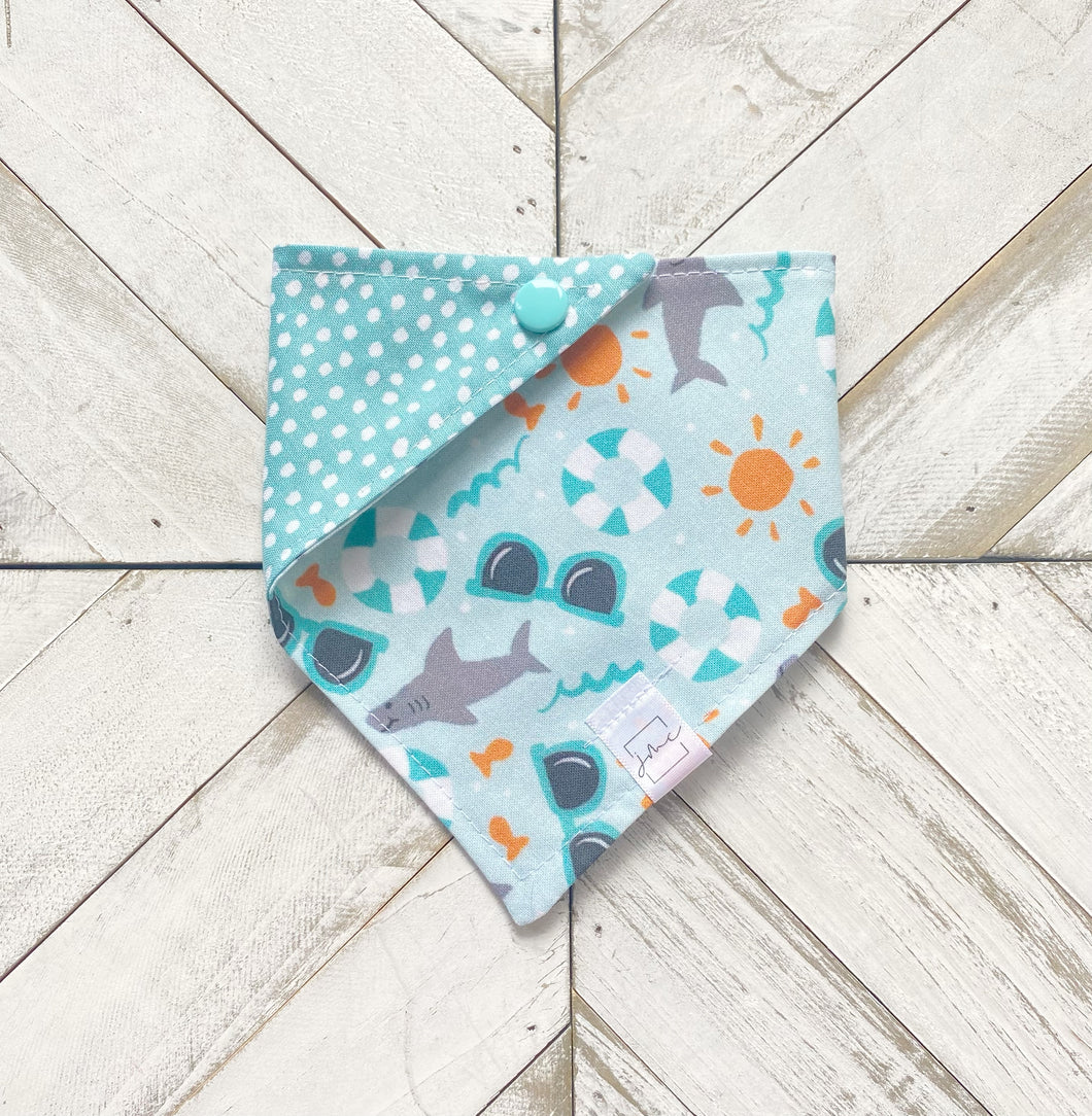 Shark Week Pet Bandana