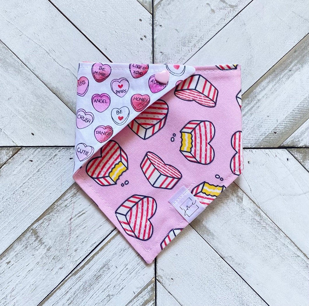 Snack To My Heart Pet Bandana