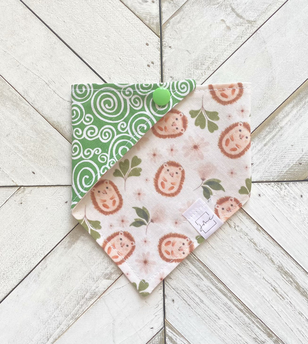 Hedgehog Squad Pet Bandana