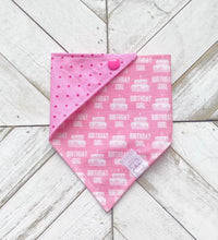 Load image into Gallery viewer, Birthday Girl Pet Bandana
