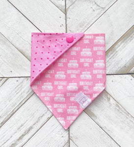 Birthday Girl Pet Bandana