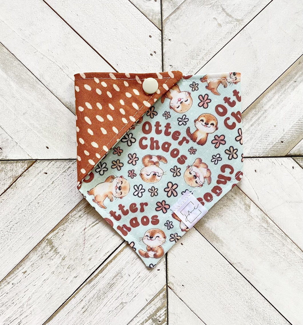 Otter Chaos Pet Bandana