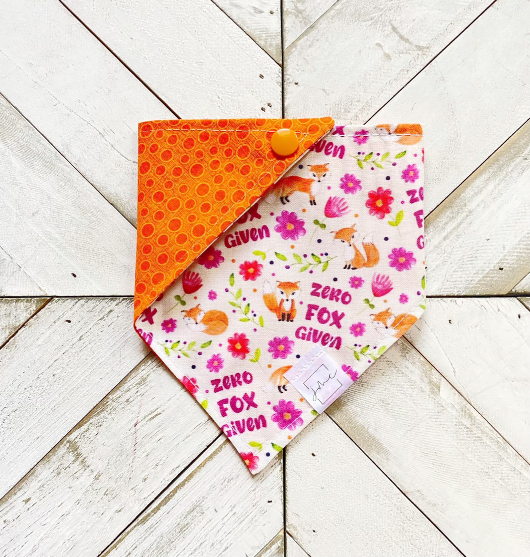 Zero Fox Given Pet Bandana