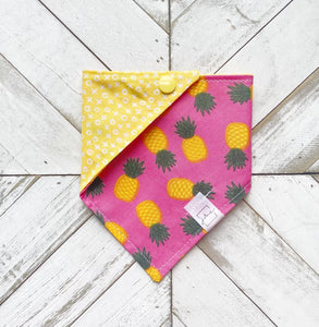 Pineapple Paradise Pet Bandana