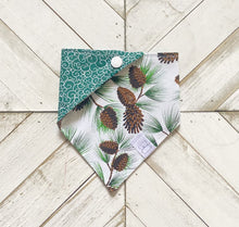 Load image into Gallery viewer, Winter Pine Pet Bandana
