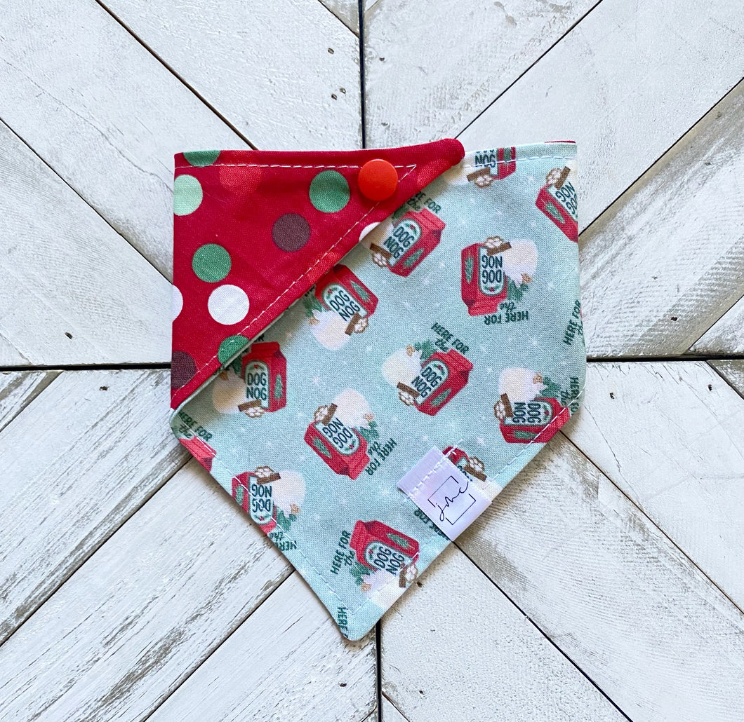 Here For The Dognog Pet Bandana
