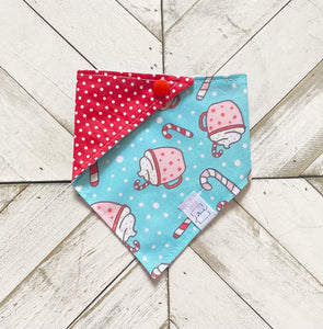 Peppermint Cocoa Pet Bandana