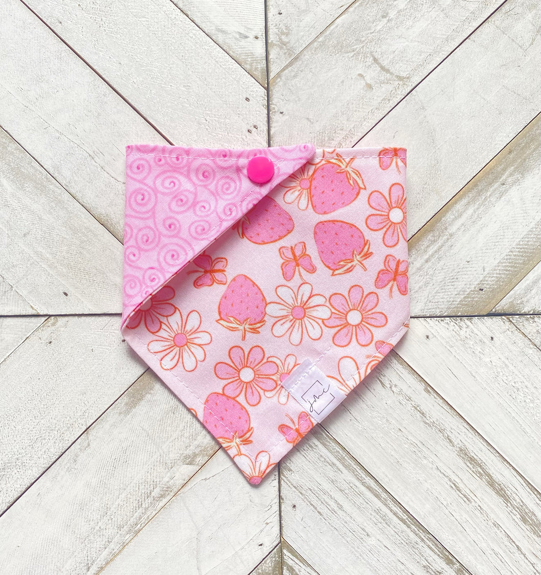 Berry Blossom Pet Bandana