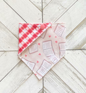 Bookworm Pet Bandana