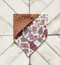 Load image into Gallery viewer, Lumberjack Forest Pet Bandana
