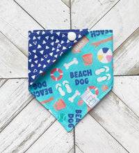 Load image into Gallery viewer, Beach Dog Pet Bandana
