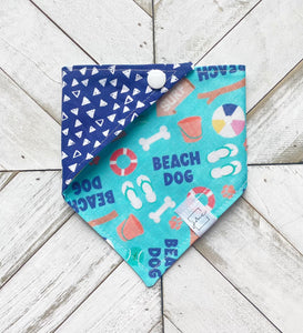 Beach Dog Pet Bandana
