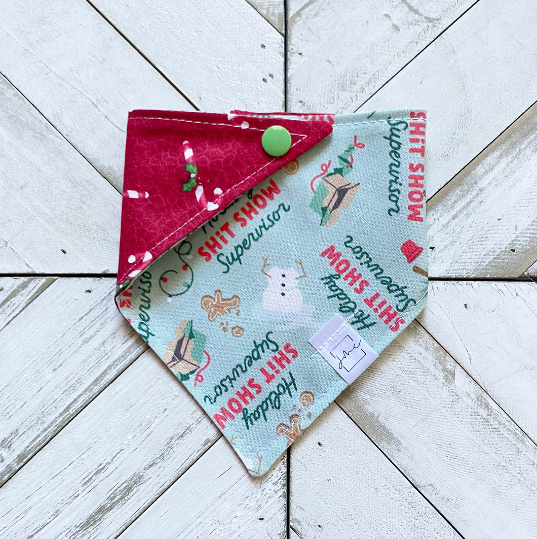 Holiday Sh*t Show Pet Bandana