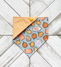 Load image into Gallery viewer, Pumpkin Field Pet Bandana
