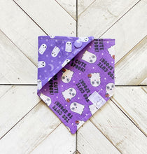 Load image into Gallery viewer, Too Cute To Spook Pet Bandana
