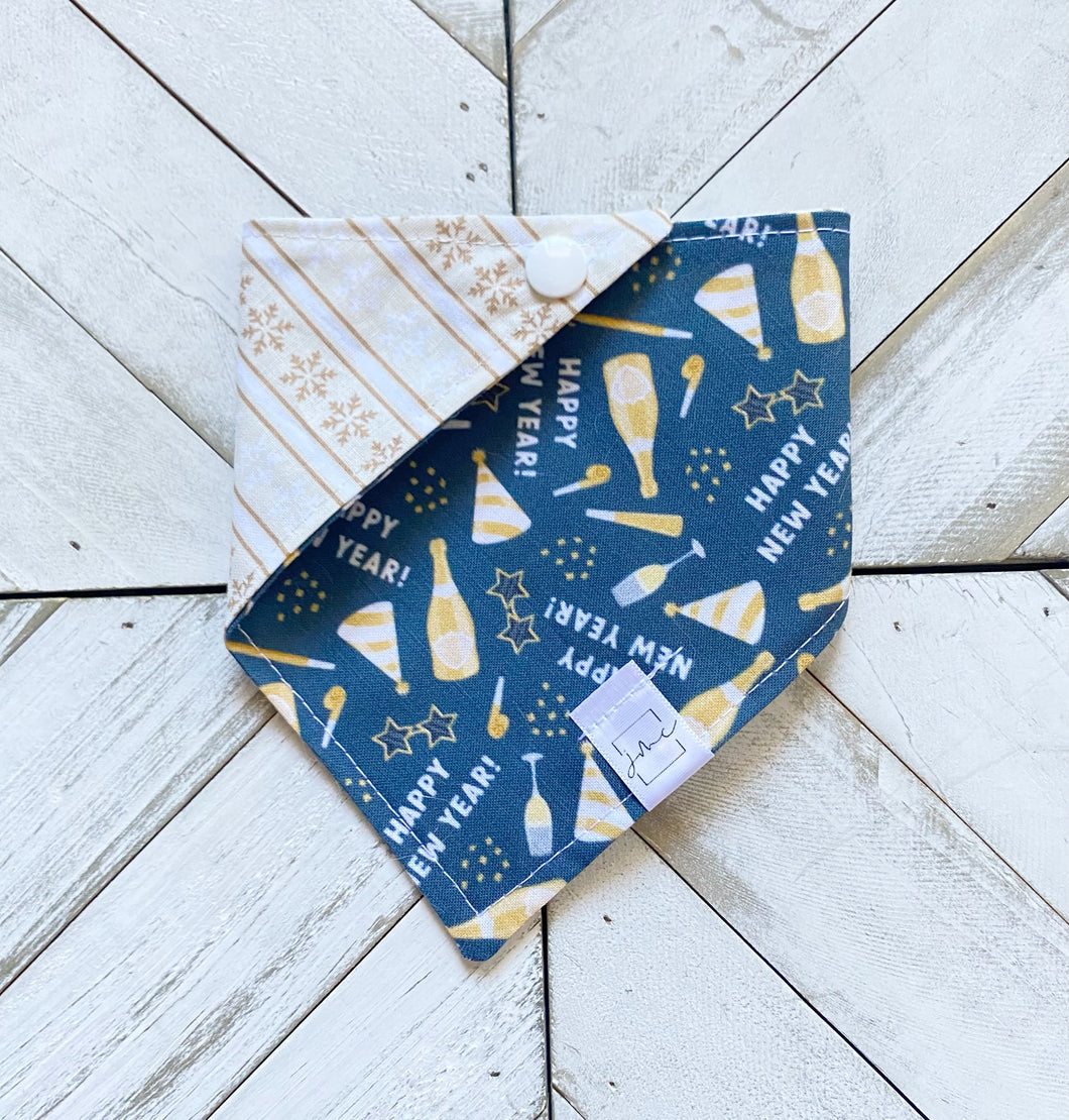 Happy New Year Pet Bandana