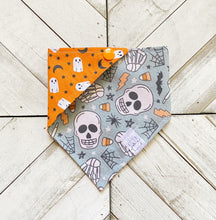 Load image into Gallery viewer, Peace Love &amp; Spooks Pet Bandana
