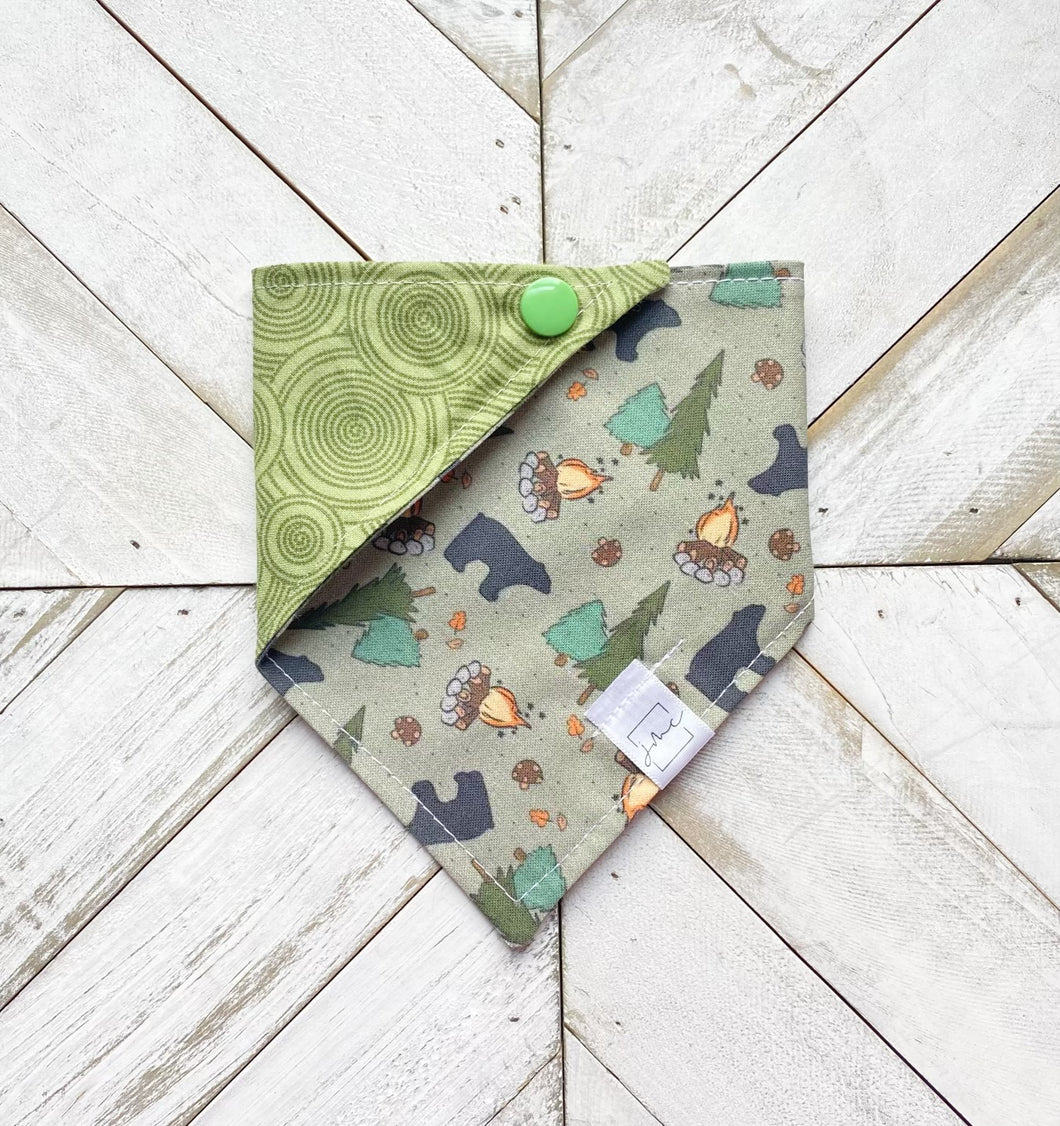 Gone Camping Pet Bandana