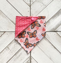 Load image into Gallery viewer, Butterfly Kisses Pet Bandana
