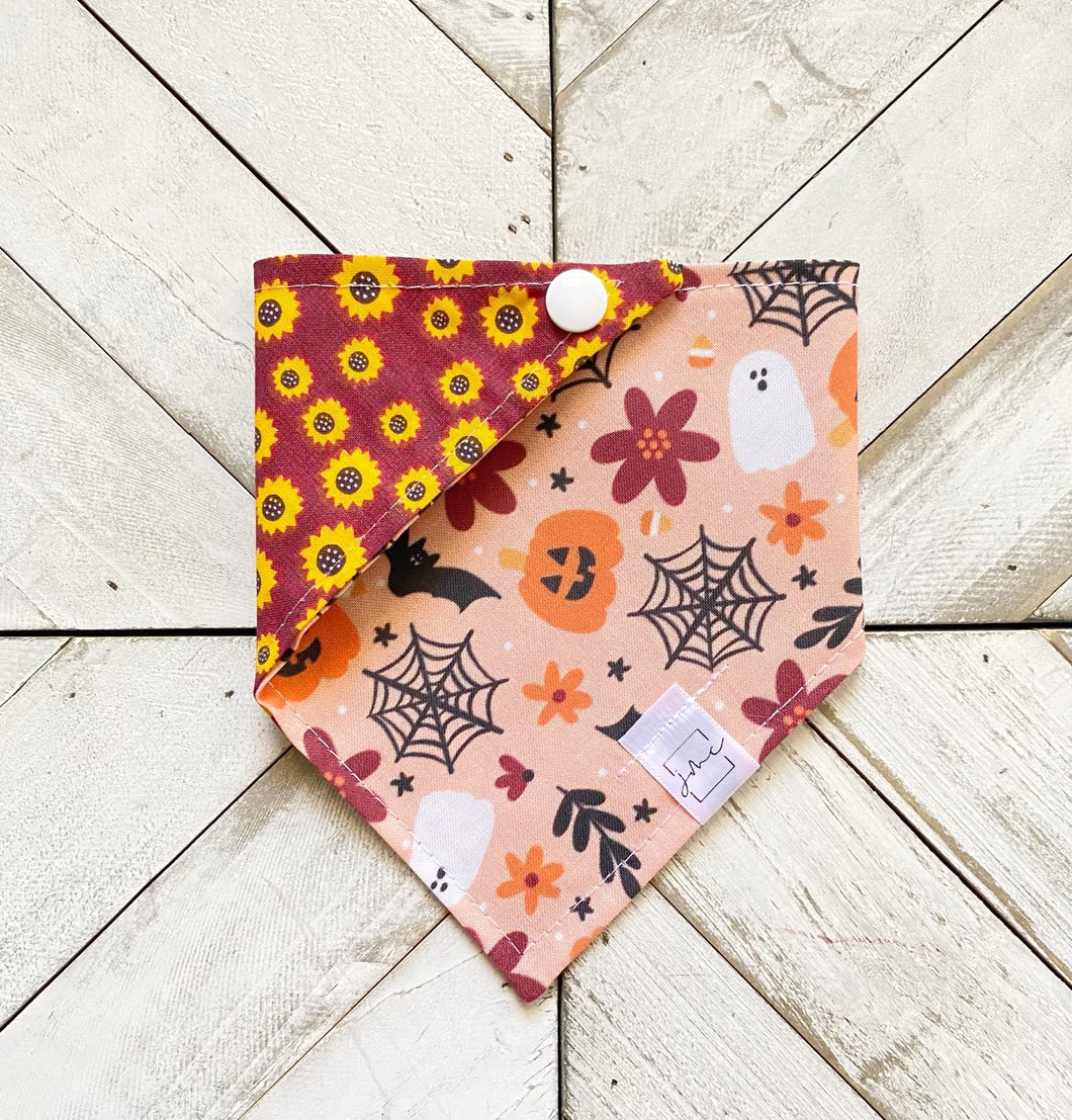 Boo-tiful Floral Pet Bandana