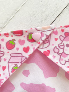I Love Moo Pet Bandana