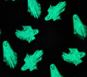 Glow Ghosts Pet Bandana