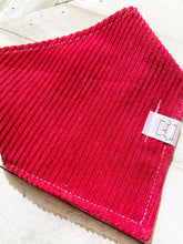 Load image into Gallery viewer, Christmas Corduroy Pet Bandana
