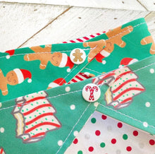 Load image into Gallery viewer, Gingerbread Delight Pet Bandana
