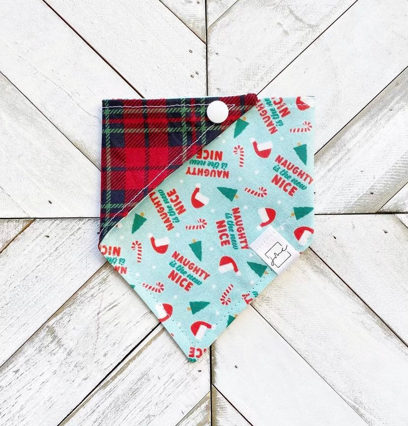 Naughty Is The New Nice Pet Bandana