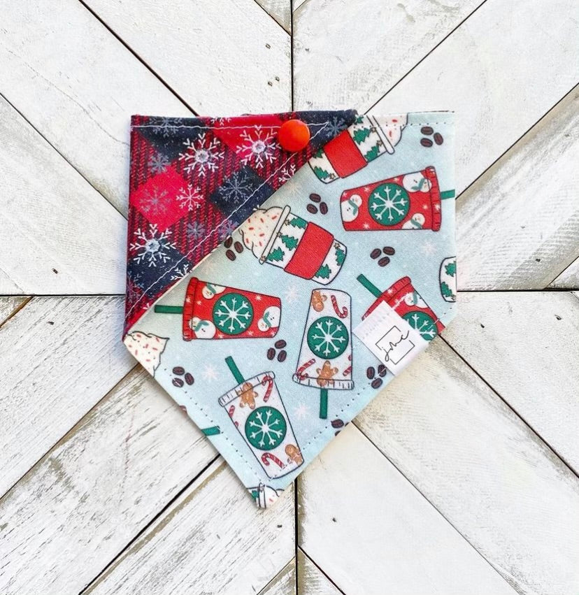 Christmas In A Cup Pet Bandana