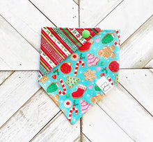 Load image into Gallery viewer, Santa’s Treats Pet Bandana
