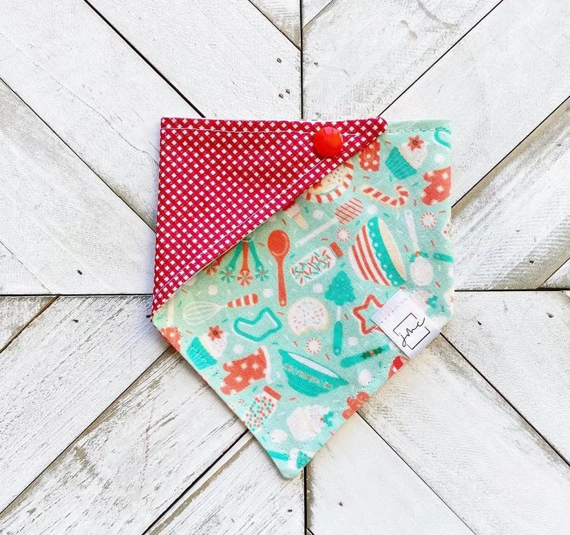 Christmas Baking Pet Bandana