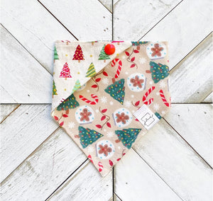 Traditional Holiday Pet Bandana