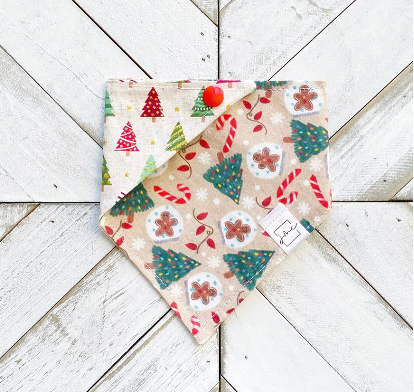 Traditional Holiday Pet Bandana