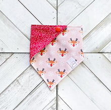 Load image into Gallery viewer, Run Run Rudolph Pet Bandana
