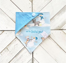 Load image into Gallery viewer, Up To Snow Good Pet Bandana
