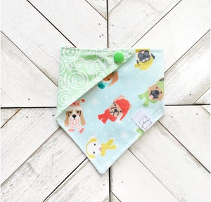 Bundled Up Pups Pet Bandana