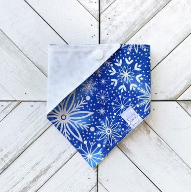 Midnight Snowfall Pet Bandana