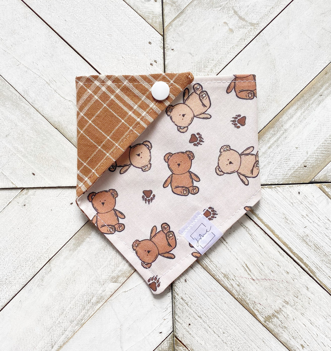 Teddy Bear Pet Bandana