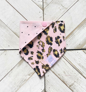 Cheetah Girl Pet Bandana