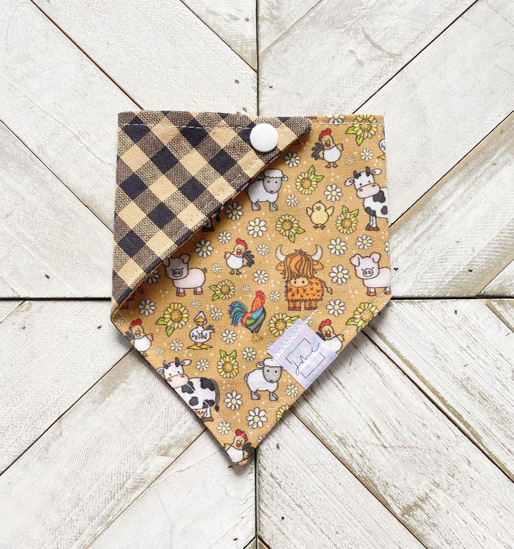Barnyard Buddies Pet Bandana