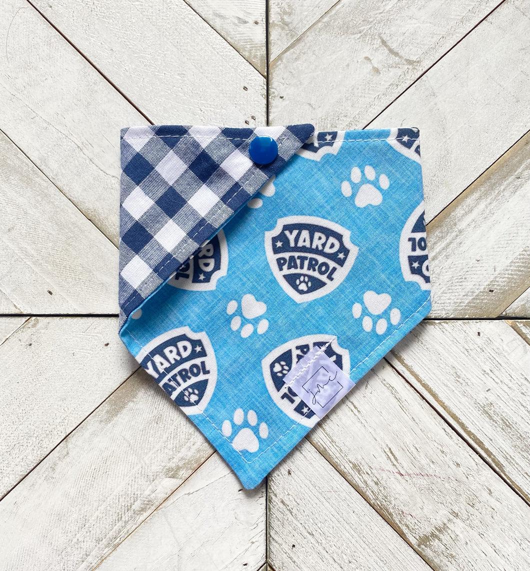 Yard Patrol Pet Bandana