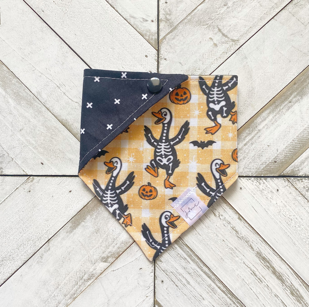 Skelly Goose Pet Bandana